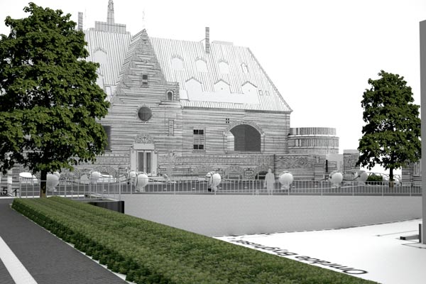 Rosenhuset: Ny forplads