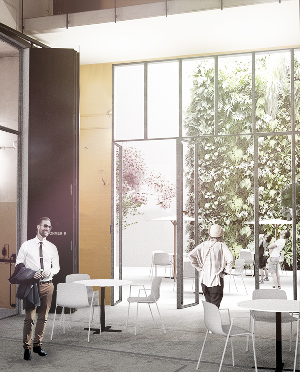 Bertelsen og Scheving Arkitekter - Restaurering - Transformerstation Bremerholm