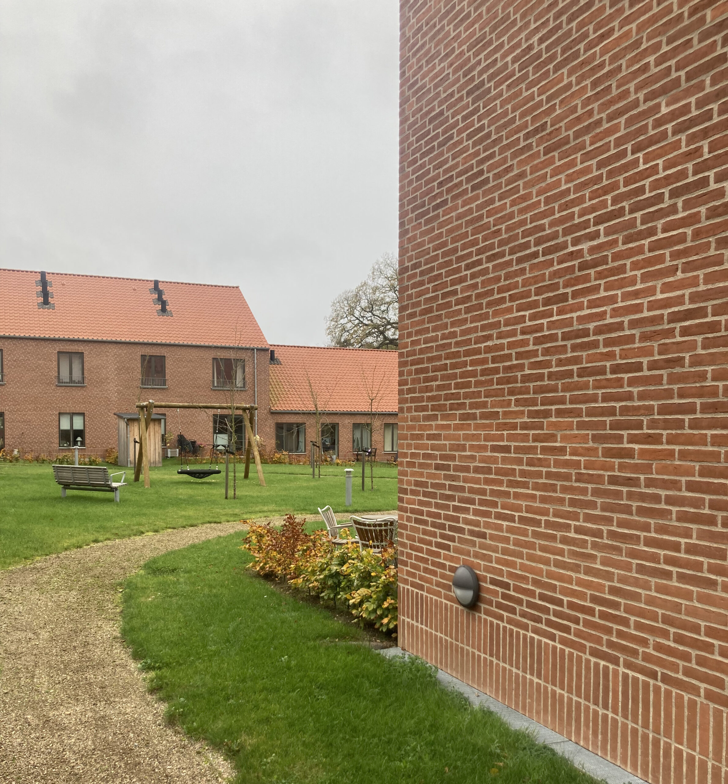 Gårdmiljø til nybyggeri Banevej Sorø .Bertelsen & Scheving Arkitekterjpeg
