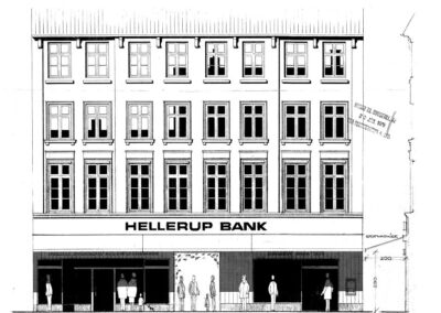 Bertelsen & Scheving - Ombygning - Ny facade - Østergade 16