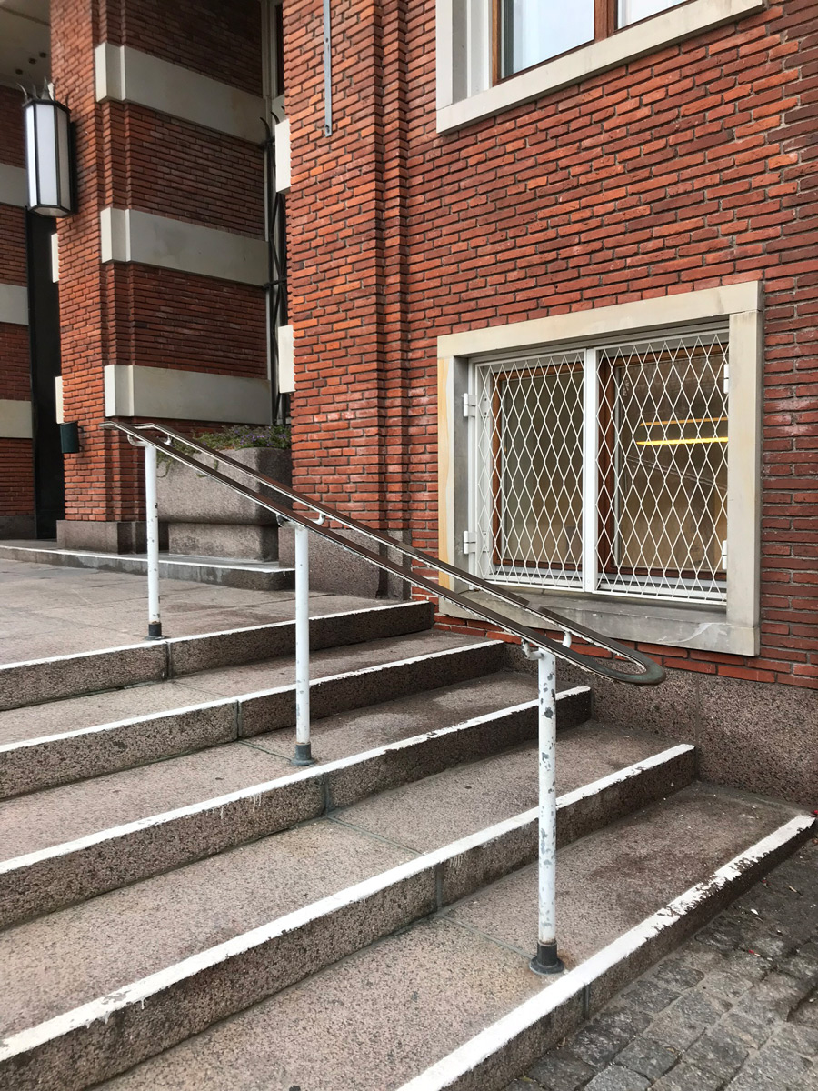 Bertelsen og Scheving Arkitekter - Frederiksberg Rådhus - Tilgængelighed - Trappe